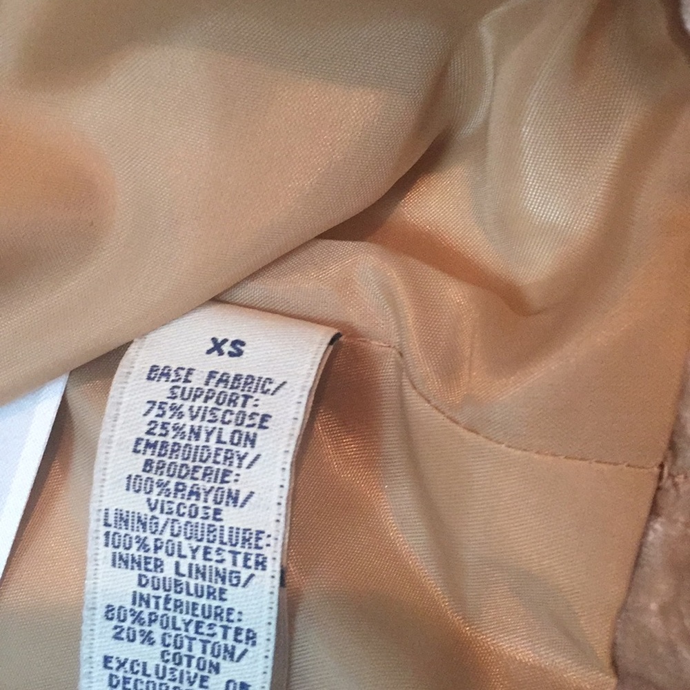 Totally old school old navy velvet like jacket xs - Picture 4 of 4